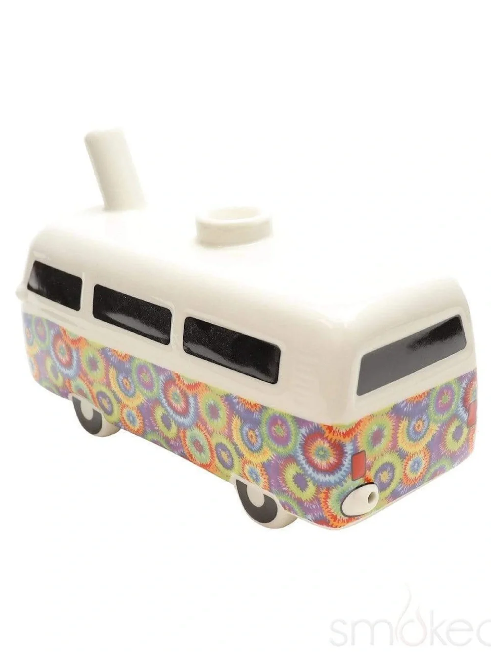 Retro Bus Ceramic Vintage Flower Bus Pipe